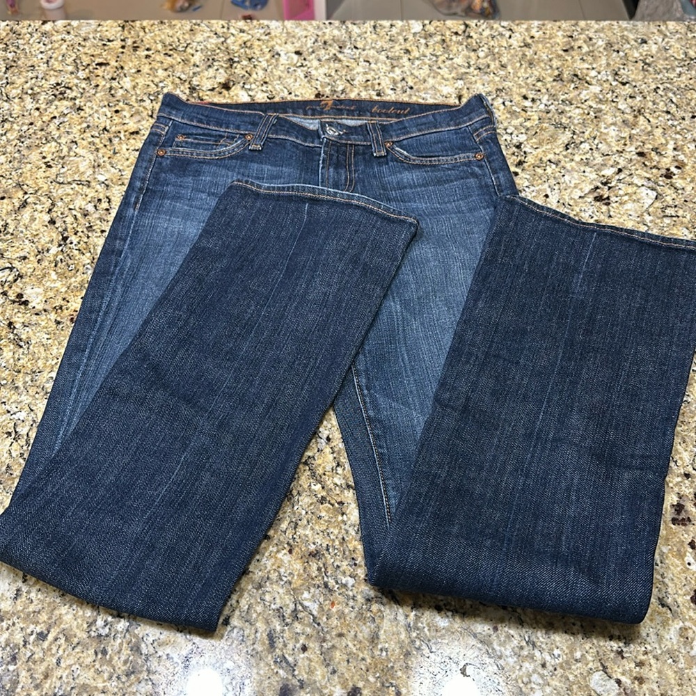 7 for all mankind like new bootcut jeans size 26